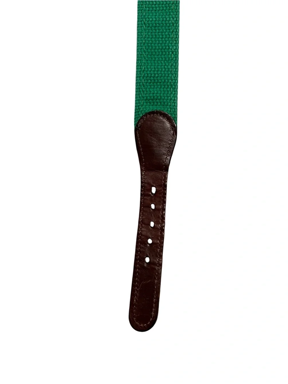 Bailey Boys Sz 22 (4/5) Kids Green & Navy Construction Embriodered Belt